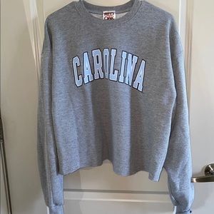 Carolina Cut Off Sweatshirt